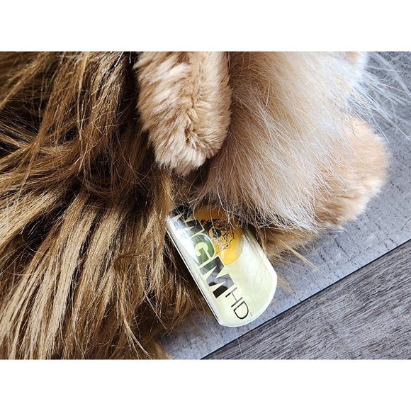 MGM HD Grand Lion Big Cat Plush 13" Stuffed Toy Lovey Vintage - Picture 8 of 10